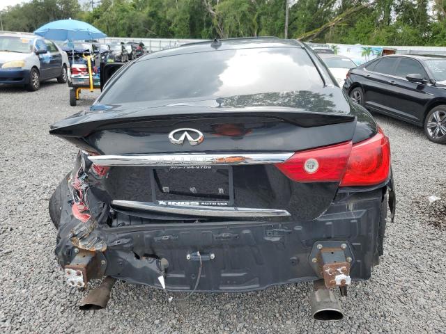 JN1BV7AR9FM394831 - 2015 INFINITI Q50 BASE BLACK photo 6