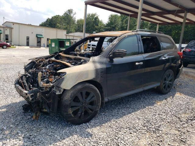 5N1DR2MN8JC650019 - 2018 NISSAN PATHFINDER S BLACK photo 1