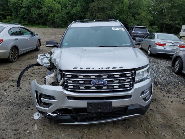 1FM5K8D83HGD26923 - 2017 FORD EXPLORER XLT Серебристый фото 5