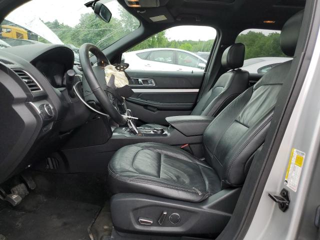 1FM5K8D83HGD26923 - 2017 FORD EXPLORER XLT Серебристый фото 7