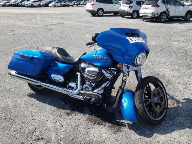 1HD1KBC10JB634718 - 2018 HARLEY-DAVIDSON FLHX STREET GLIDE BLUE photo 1