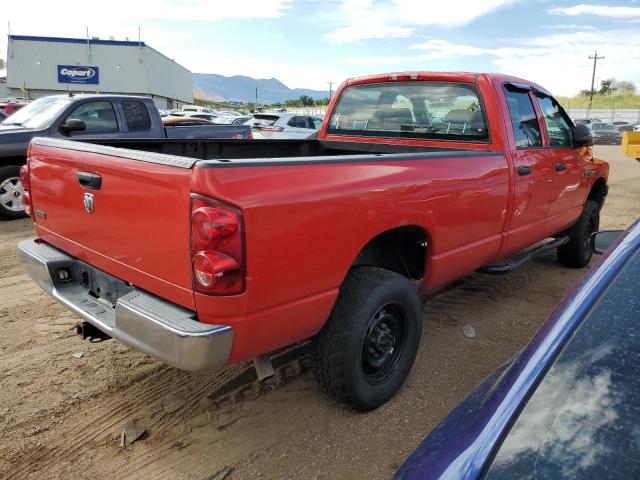 3D7KS28D07G802260 - 2007 DODGE RAM 2500 ST RED photo 3