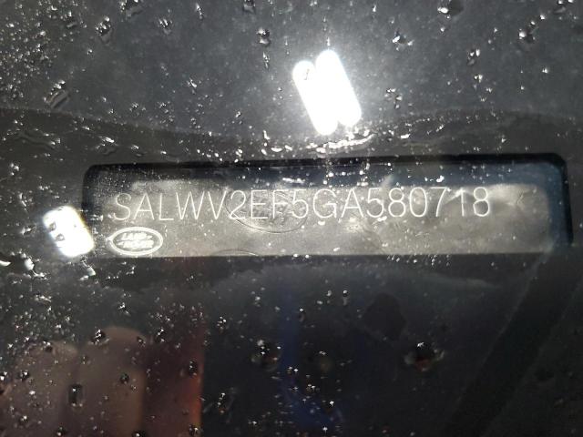 SALWV2EF5GA580718 - 2016 LAND ROVER RANGE ROVE AUTOBIOGRAPHY SILVER photo 13