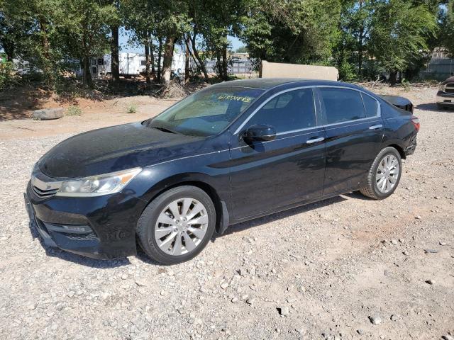 1HGCR2F88GA058875 - 2016 HONDA ACCORD EXL BLACK photo 1