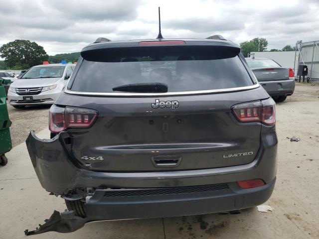 3C4NJDCB2LT208735 - 2020 JEEP COMPASS LIMITED 灰色 照片 6