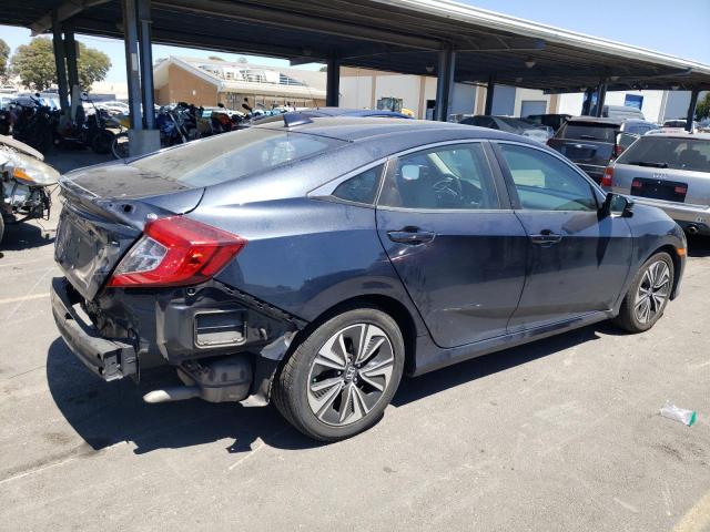 19XFC1F76HE212738 - 2017 HONDA CIVIC EXL ნაცრისფერი ფოტო 3