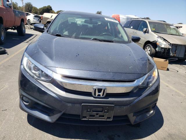 19XFC1F76HE212738 - 2017 HONDA CIVIC EXL ნაცრისფერი ფოტო 5