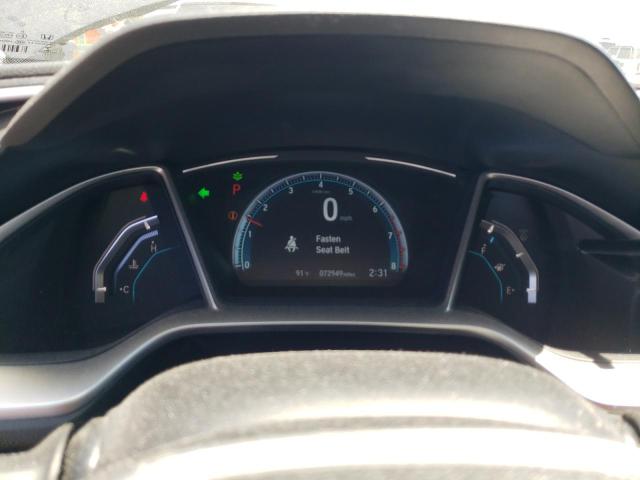 19XFC1F76HE212738 - 2017 HONDA CIVIC EXL ნაცრისფერი ფოტო 9