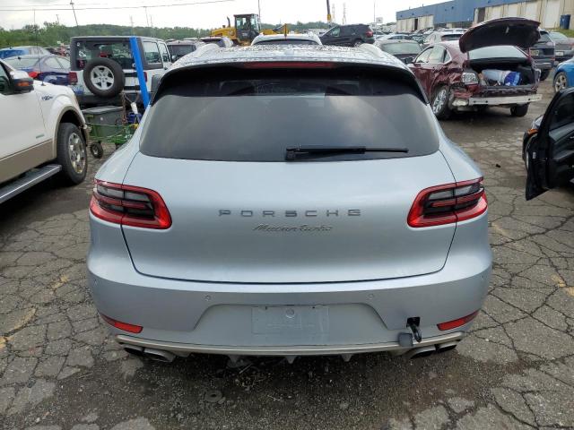 WP1AF1A54FLB92953 - 2015 PORSCHE MACAN TURBO SILVER photo 6