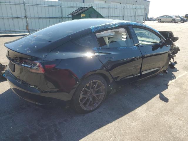 5YJ3E1EA2MF838334 - 2021 TESLA MODEL 3 BLACK photo 3