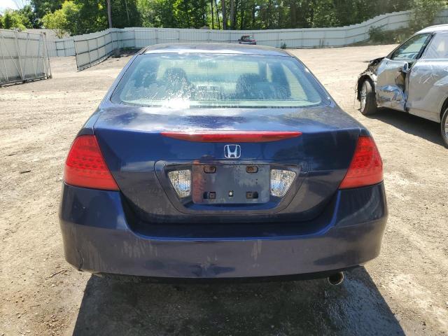 1HGCM56477A009759 - 2007 HONDA ACCORD LX BLUE photo 6