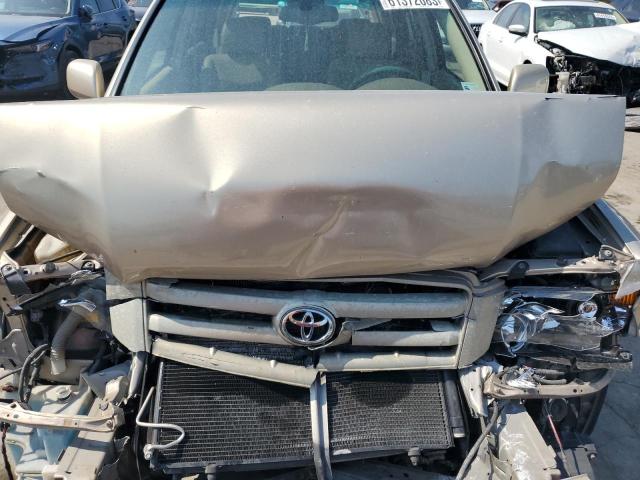 JTEDP21A140003765 - 2004 TOYOTA HIGHLANDER BASE GOLD photo 12