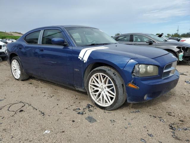 2B3LK53T89H571384 - 2009 DODGE CHARGER R/T BLUE photo 4