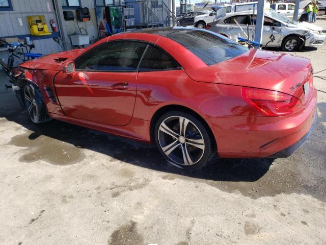 WDDJK6GA0HF045793 - 2017 MERCEDES-BENZ SL 450 RED photo 2