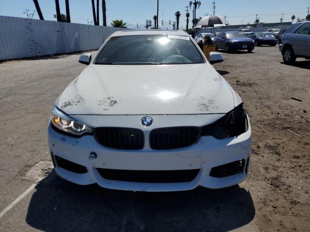 WBA4B1C58GG243322 - 2016 BMW 435 I GRAN COUPE WHITE photo 5