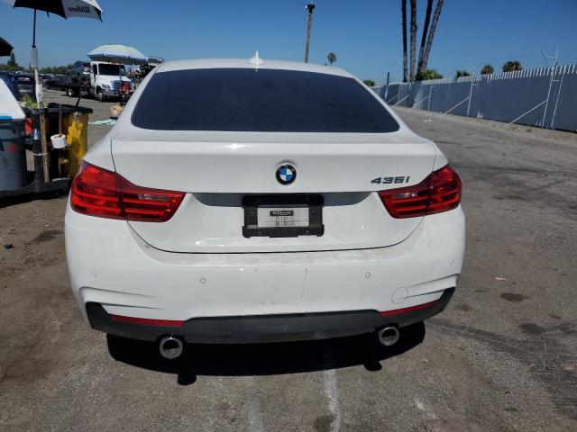 WBA4B1C58GG243322 - 2016 BMW 435 I GRAN COUPE WHITE photo 6