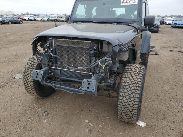 1J4AA2D12AL139363 - 2010 JEEP WRANGLER SPORT BLACK photo 9