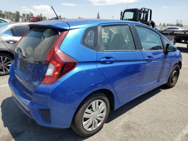 JHMGK5H58HS003992 - 2017 HONDA FIT LX BLUE photo 3