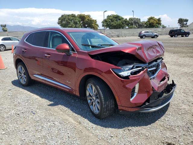 LRBFZRR45MD165324 - 2021 BUICK ENVISION AVENIR BURGUNDY photo 4