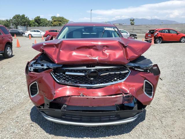 LRBFZRR45MD165324 - 2021 BUICK ENVISION AVENIR BURGUNDY photo 5