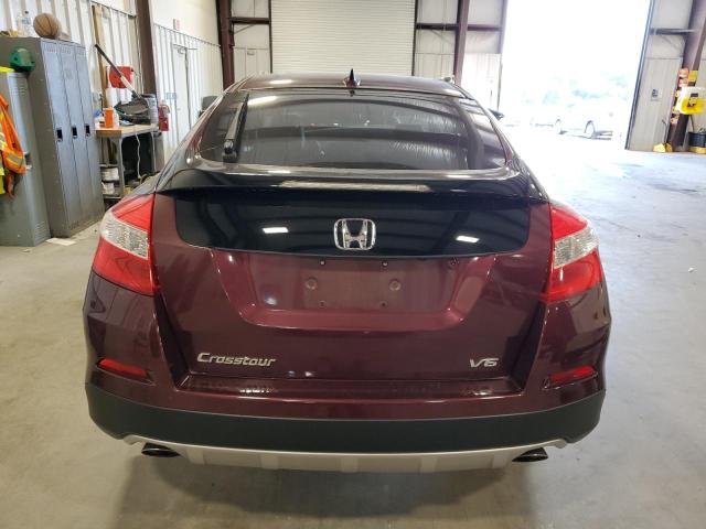 5J6TF1H58DL001834 - 2013 HONDA CROSSTOUR EXL ბურგუნდია ფოტო 6