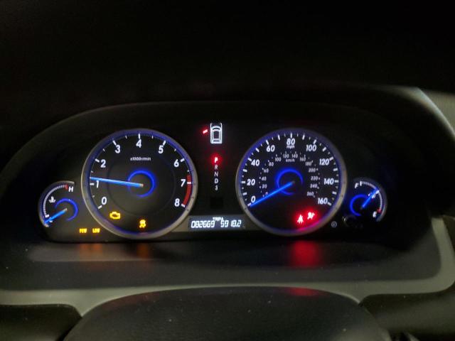 5J6TF1H58DL001834 - 2013 HONDA CROSSTOUR EXL ბურგუნდია ფოტო 9