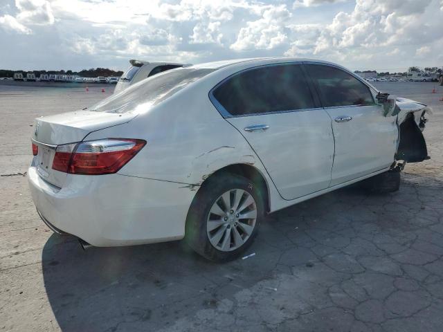 1HGCR2F86DA275563 - 2013 HONDA ACCORD EXL WHITE photo 3