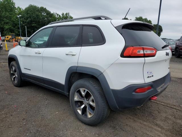 1C4PJMBS8EW188045 - 2014 JEEP CHEROKEE TRAILHAWK WHITE photo 2