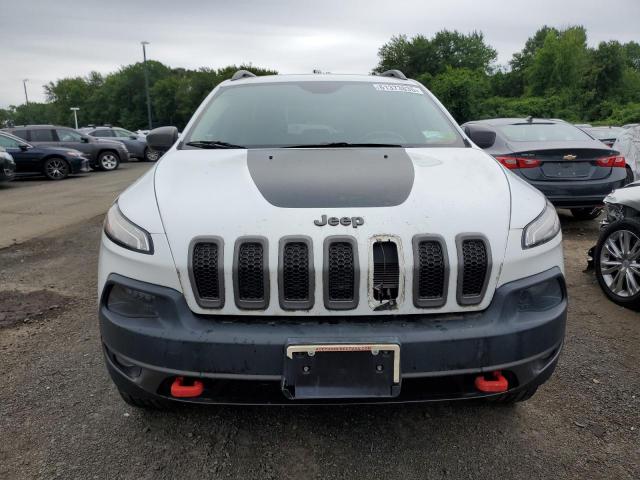 1C4PJMBS8EW188045 - 2014 JEEP CHEROKEE TRAILHAWK WHITE photo 5