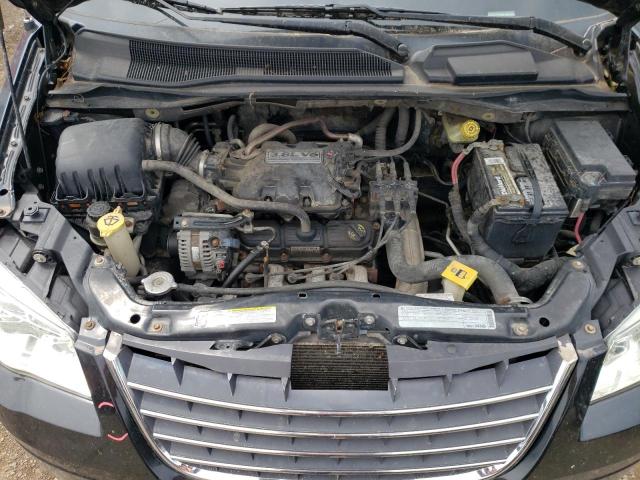 2A4RR2D14AR376536 - 2010 CHRYSLER TOWN & COU LX BLACK photo 11