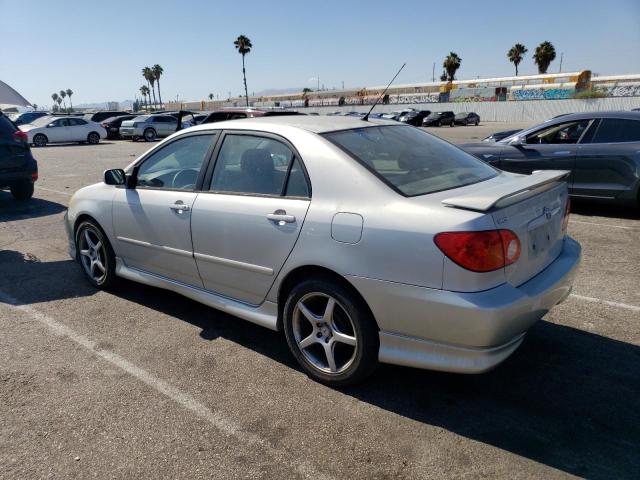 1NXBR32E53Z133578 - 2003 TOYOTA COROLLA CE SILVER photo 2