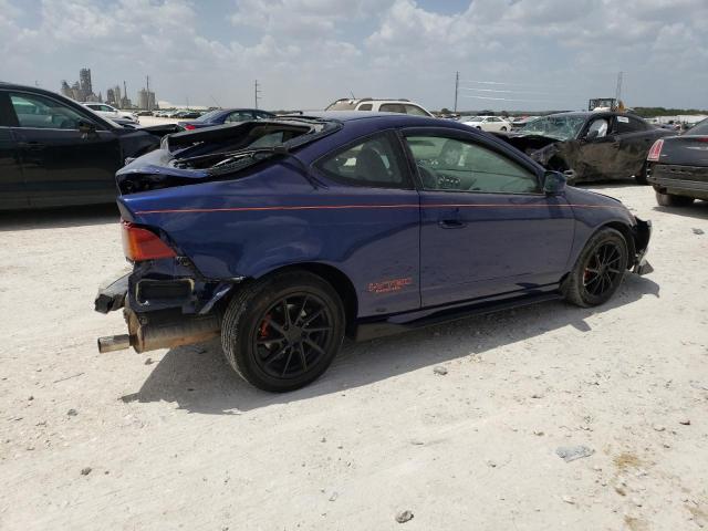 JH4DC54892C038185 - 2002 ACURA RSX BLUE photo 3