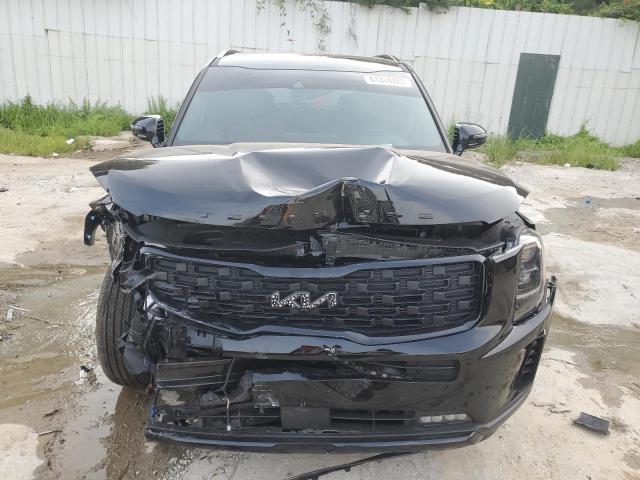 5XYP5DHC5NG302598 - 2022 KIA TELLURIDE SX BLACK photo 5