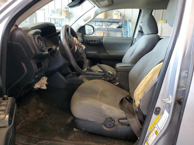 5TFAX5GN2KX133223 - 2019 TOYOTA TACOMA DOUBLE CAB Srebrny zdjęcie 7
