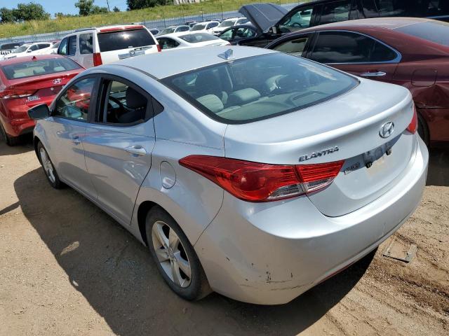 5NPDH4AE0CH072108 - 2012 HYUNDAI ELANTRA GLS SILVER photo 2