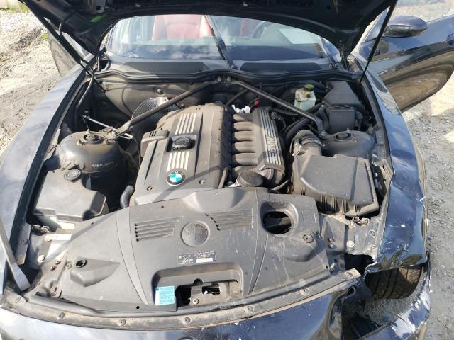 4USBU53547LX02357 - 2007 BMW Z4 3.0SI BLACK photo 11