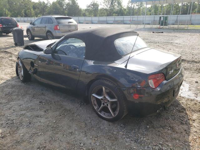 4USBU53547LX02357 - 2007 BMW Z4 3.0SI BLACK photo 2