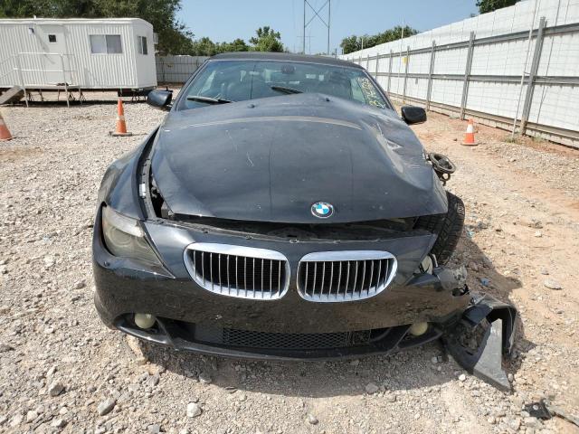 WBAEK734X4B322708 - 2004 BMW 645 CI AUTOMATIC 黑色 照片 5