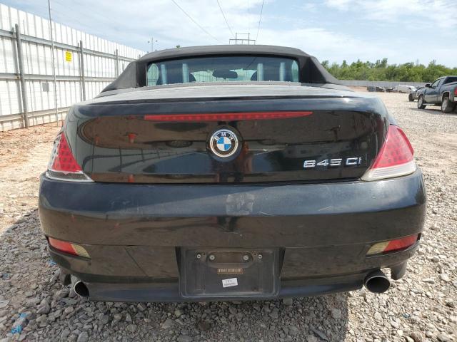 WBAEK734X4B322708 - 2004 BMW 645 CI AUTOMATIC BLACK photo 6