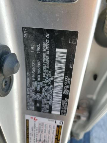 JTEBU5JR0J5493735 - 2018 TOYOTA 4RUNNER SR5/SR5 PREMIUM 银色 照片 13