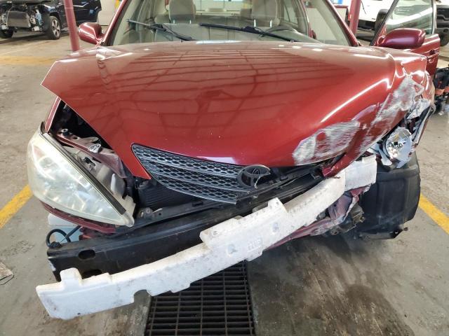 4T1BE32K84U370200 - 2004 TOYOTA CAMRY LE BURGUNDY photo 11