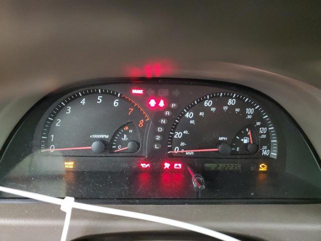 4T1BE32K84U370200 - 2004 TOYOTA CAMRY LE BURGUNDY photo 9