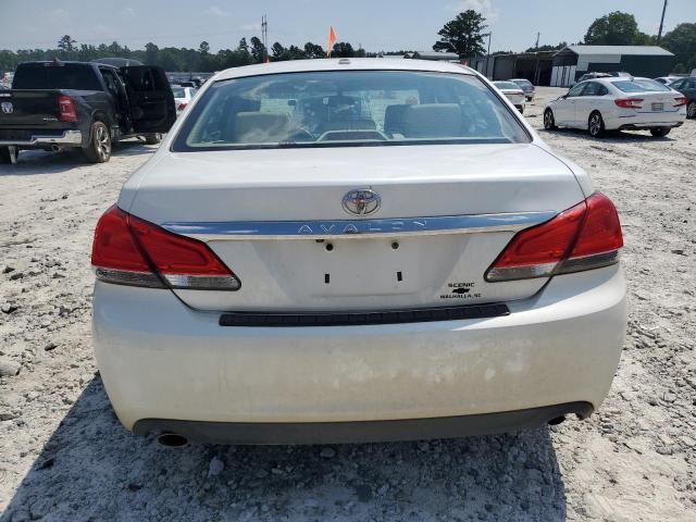 4T1BK3DB9CU446656 - 2012 TOYOTA AVALON BASE WHITE photo 6