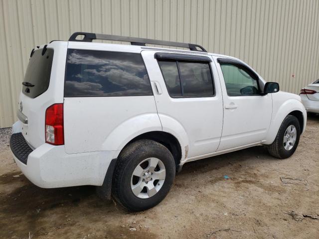 5N1AR18U28C622046 - 2008 NISSAN PATHFINDER S WHITE photo 3