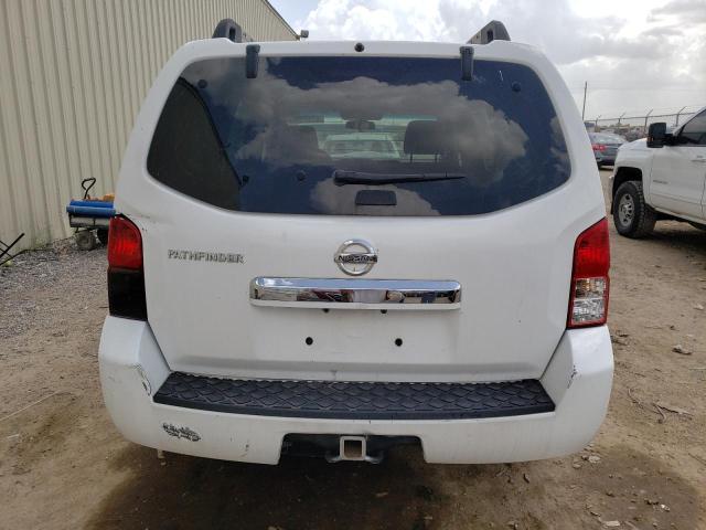 5N1AR18U28C622046 - 2008 NISSAN PATHFINDER S WHITE photo 6