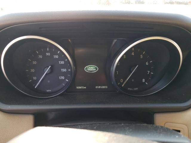 SALWR2PF2GA591614 - 2016 LAND ROVER RANGE ROVE HSE WHITE photo 9