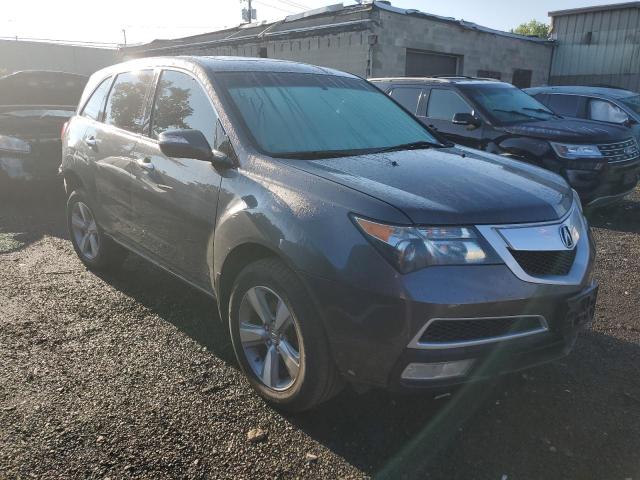 2HNYD2H69BH538880 - 2011 ACURA MDX TECHNOLOGY GRAY photo 4