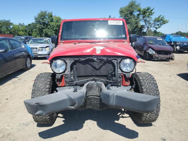 1C4BJWDG6FL694023 - 2015 JEEP WRANGLER U SPORT RED photo 5