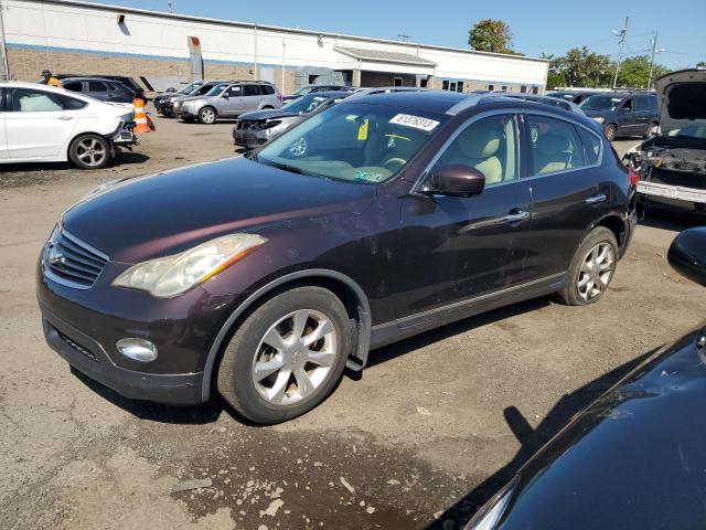 JN1AJ0HR8AM756712 - 2010 INFINITI EX35 BASE Բորդո լուսանկար 1