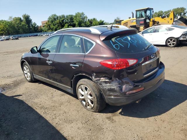 JN1AJ0HR8AM756712 - 2010 INFINITI EX35 BASE Բորդո լուսանկար 2
